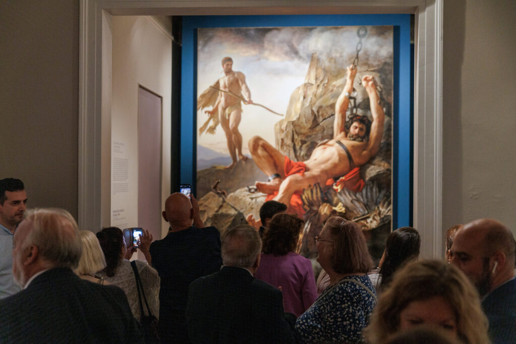 Pictura „Prometeu descătușat” redevine faimoasă după aproape un secol. Unde este expusă aceasta și care este misterul din spatele ei