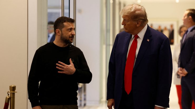 Donald Trump îl critică pe Zelenski: „Nici el nu e un înger”