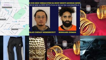 Furtul Tezaurului Dacic: Poliția olandeză dezvăluie identitățile a doi dintre suspecții arestați și solicită informații de la public