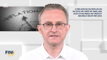 Fini sunt! O inflație de 5% într-un an nu este un capăt de țară, mai ales că salariile au crescut mai mult decât inflația