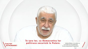 Adrian Sârbu: Politruco-securiștii de la Putere nu cred că nu-i mai crezi. Pe 4 și 18 mai, să le-o dai în vot!