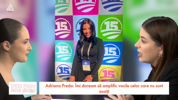 VEZI PRIN ZIDUL TĂCERII, 30 ianuarie. Invitat: Adriana Preda