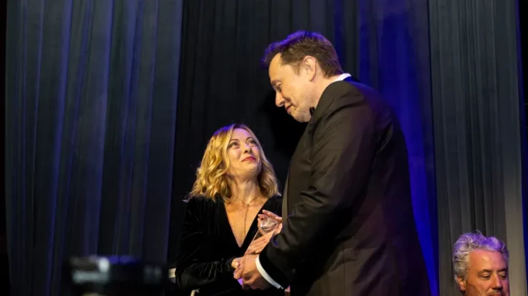 Meloni susține că Musk este un „geniu” care a fost descris pe nedrept ca un „monstru” din cauza alinierii sale politice cu Trump
