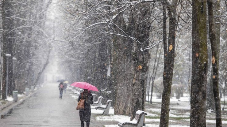 ANM anunță vreme rece, ninsori și viscol. Meteorologii au emis Cod portocaliu în 12 județe și în Capitală, cu strat de zăpadă de până la 50 cm și rafale de 85 km/h