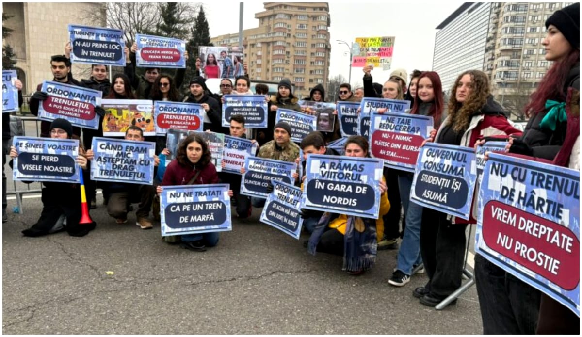 Studenții români se revoltă cu privire la Ordonanța Trenuleț: „Interesul vostru pentru tineri e minim”