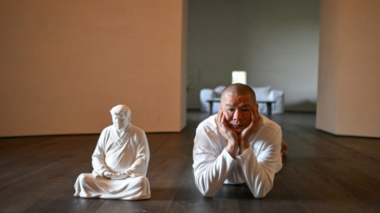 Statuile lui Donald Trump ca Buddha au devenit un „must-have” în China. Vândute online, ele costă între 140 și 2.600 de euro
