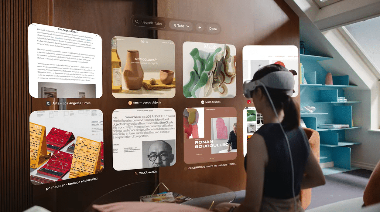 Apple Intelligence devine disponibil pe Vision Pro începând cu luna aprilie. Ce funcții A.I. aduce compania