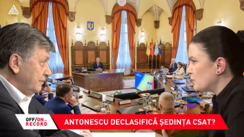OFF/ON THE RECORD, 4 februarie 2025. Invitat: Crin Antonescu, candidat la Președinția României