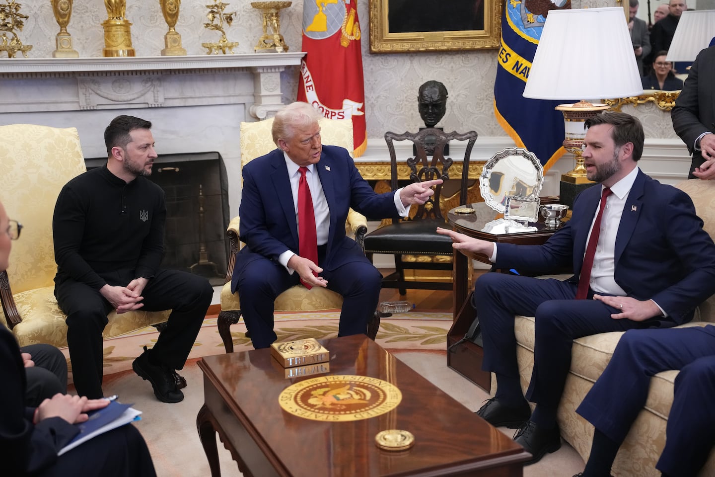 Reacții internaționale după discuția aprinsă dintre Trump și Zelenski. Ursula von der Leyen: „Nu ești niciodată singur, dragă președinte Zelenski”