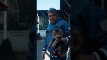 Premierul României le arată pisica