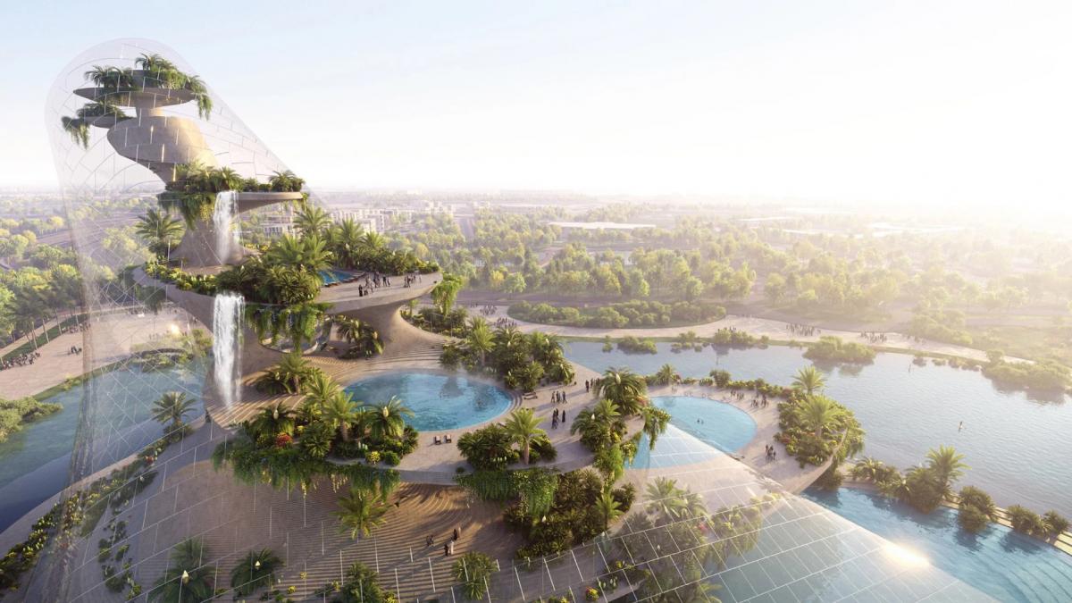 Dubai construiește „Insulele din Cer”: un complex futurist de wellness la înălțime