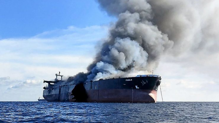 Flota „fantomă” folosită de Rusia în Marea Baltică riscă să cauzeze un dezastru ecologic