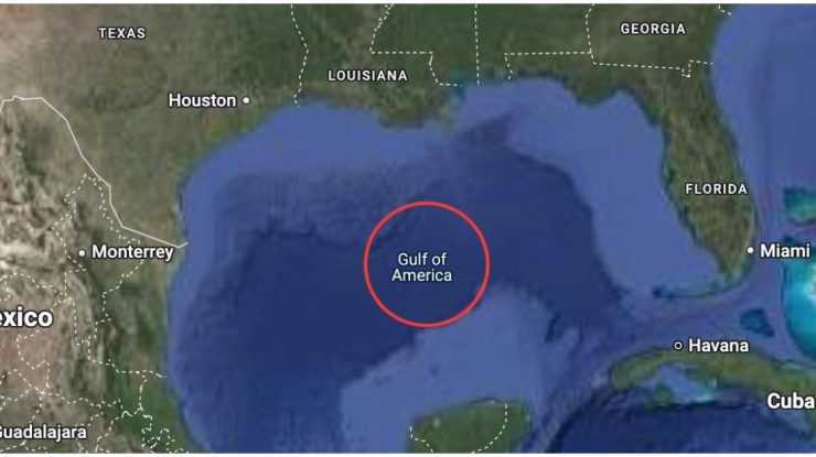 Google schimbă oficial numele Golfului Mexic în Golful Americii