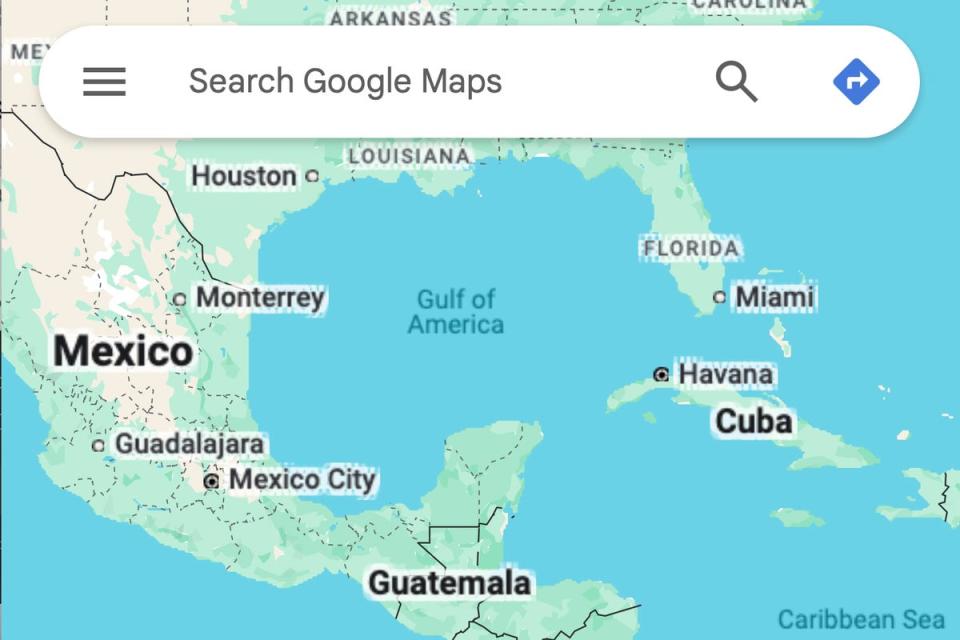 Google Maps a blocat recenziile pentru Golful Mexic, după criticile privind decizia de a-l denumi „Golful Americii”