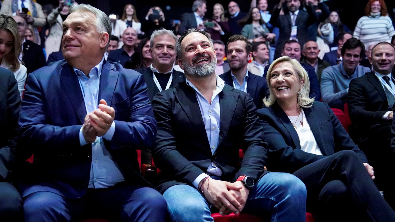 „Patrioții pentru Europa” s-au reunit la Madrid. Ce au discutat liderii extremei-drepte europene