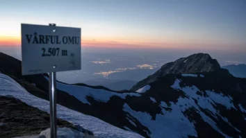 Pentru prima dată în peste 50 de ani, anul 2024 a adus temperaturi medii pozitive pe Vf. Omu, la peste 2500 de metri altitudine