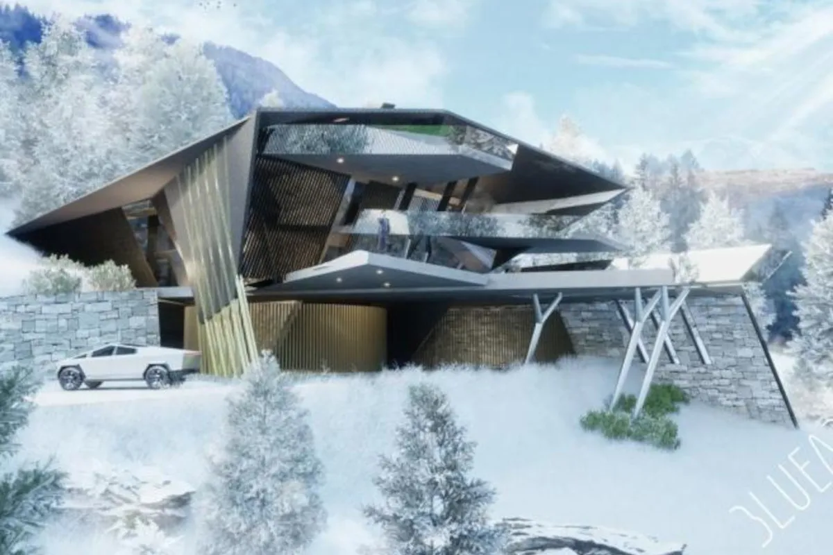Elon Musk își construiește cabană în Alpi. Cum va arăta proiectul ultramodern al miliardarului