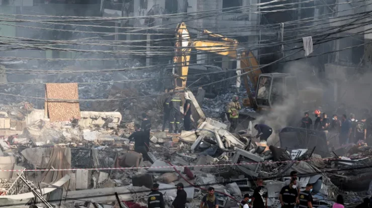 LIVE UPDATE. Război în Israel, ziua 540. Israelul bombardează un cartier din Beirut. Femei și copii se numără printre cele 22 de persoane ucise