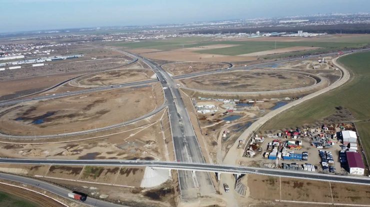Ne apropiem de linia de finish. Lotul 3 al Autostrăzii A0 Sud este 92% gata. Traficul ar putea fi deschis în aprilie 2025