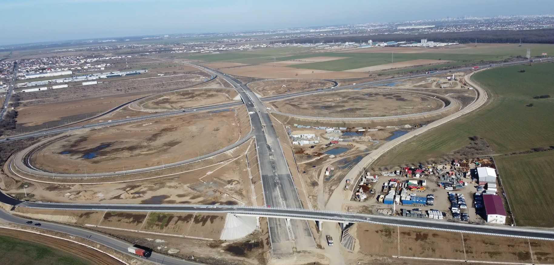 Ne apropiem de linia de finish. Lotul 3 al Autostrăzii A0 Sud este 92% gata. Traficul ar putea fi deschis în aprilie 2025
