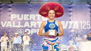 Jaqueline Cristian a învins-o pe Linda Fruhvirtova și a câștigat turneul de la Puerto Vallarta. Este primul titlu WTA din cariera sportivei