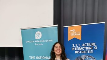 Maria Schipor a câștigat concursul național de Public Speaking în Limba Engleză: „A fost o experiență complexă și interesantă. Mă pregătesc din septembrie”