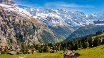Mürren este satul elvețian fără mașini: te bucuri un refugiu alpin unic