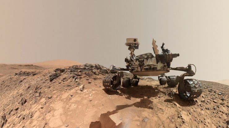 Curiosity a descoperit cei mai mari compuși organici observați vreodată pe Marte