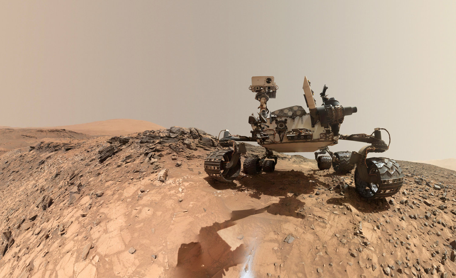 Curiosity a descoperit cei mai mari compuși organici observați vreodată pe Marte