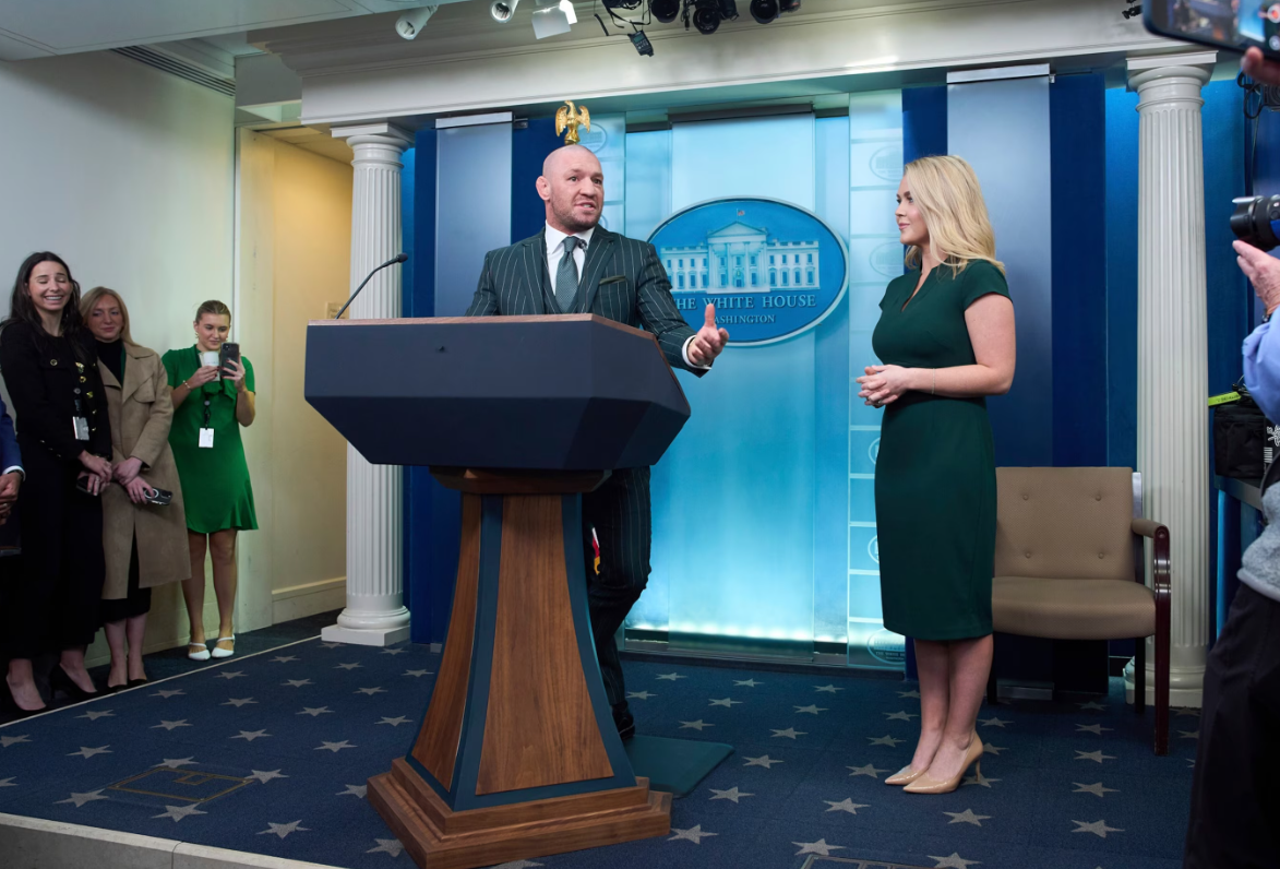 Conor McGregor se întâlnește cu Donald Trump la Casa Albă: „Irlanda este pe punctul de a-și pierde irlandezitatea”