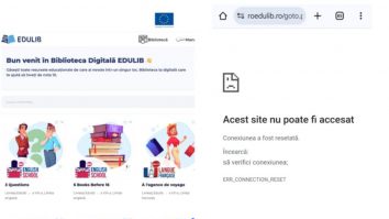 Cine vrea carte, n-are parte. Cadrele  didactice reclamă faptul că Biblioteca Școlară Virtuală nu poate fi accesată de către profesori și elevi