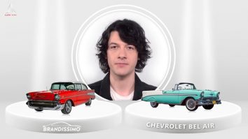 Brandissimo. Chevy Bel Air- Mercedes SL 300