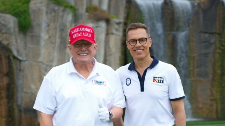 Trump și Președintele Finlandei s-au întâlnit la o partidă de golf. Președintele american anunță că SUA va cumpăra icebreakers din Finlanda