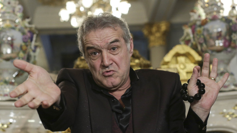 Gigi Becali a demisionat din AUR. El îl va susţine în continuare pe Simion