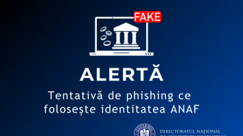Un nou atac de tip phishing a utilizat identitatea ANAF. Christian Năsulea, expert cybersecurity: „Ar trebui oamenii să fie mai atenți la ceea ce scrie în head-ul e-mail-ului”