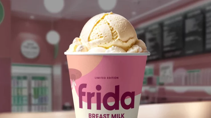 Ți-e dor să mai fii sugar? Compania Frida vinde înghețată care folosește aceiași nutrienți din laptele matern. O comanzi azi și o primești în 9 luni