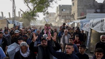 Sute de palestinieni au protestat în Fâșia Gaza: „Hamas să iasă afară”. Cum a reacționat Netanyahu