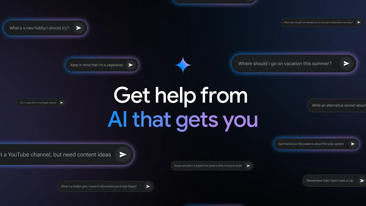 Google optimizează Gemini. Chatbot-ul oferă răspunsuri personalizate și recomandări pentru restaurante sau călătorii