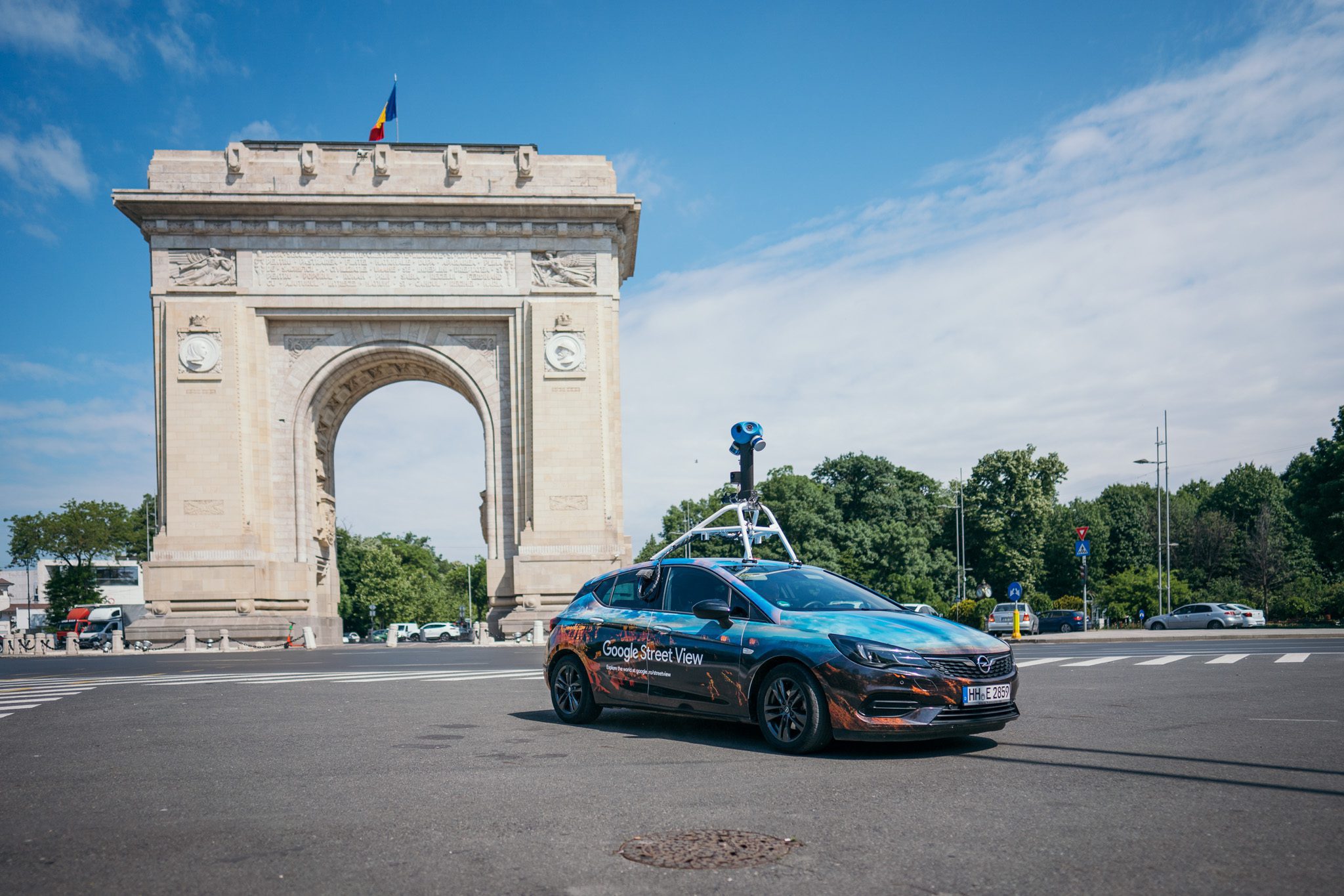 Mașinile Google Street View vor porni de la 1 aprilie pentru a actualiza imaginile a peste 25.000 km de drumuri din România