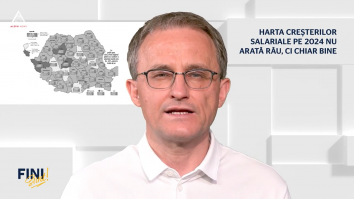 Fini sunt! Harta creșterilor salariale pe 2024 nu arată rău, ci chiar bine 