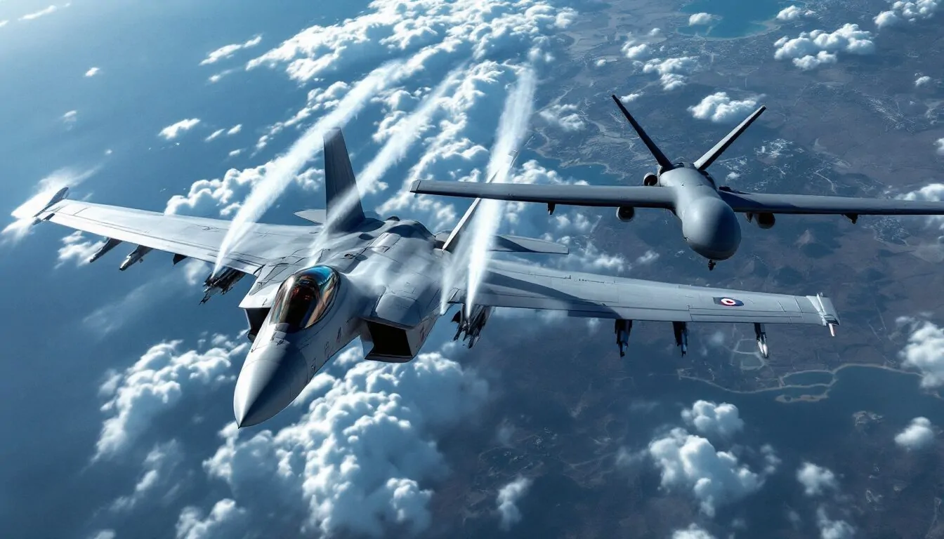 Un avion de luptă rus s-a apropiat periculos de o dronă franceză în spațiul aerian internațional: „E un atac al Rusiei împotriva Franței”