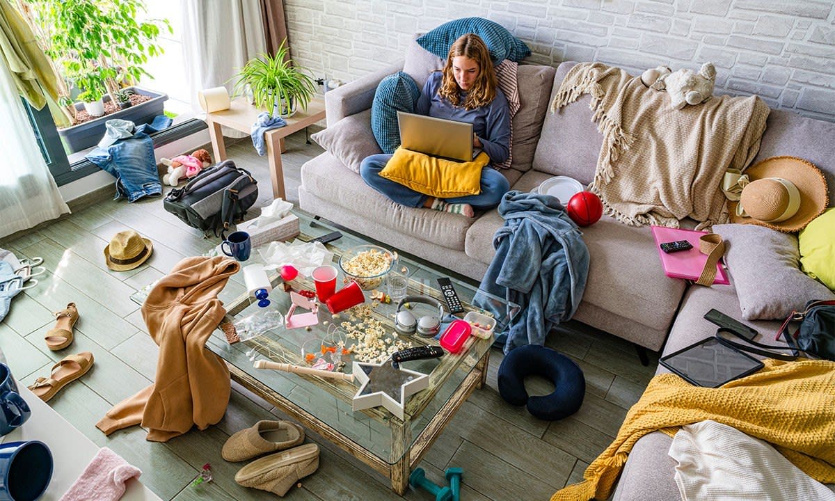 Haosul din casă devine viral pe TikTok: De ce părinții britanici își filmează dezordinea