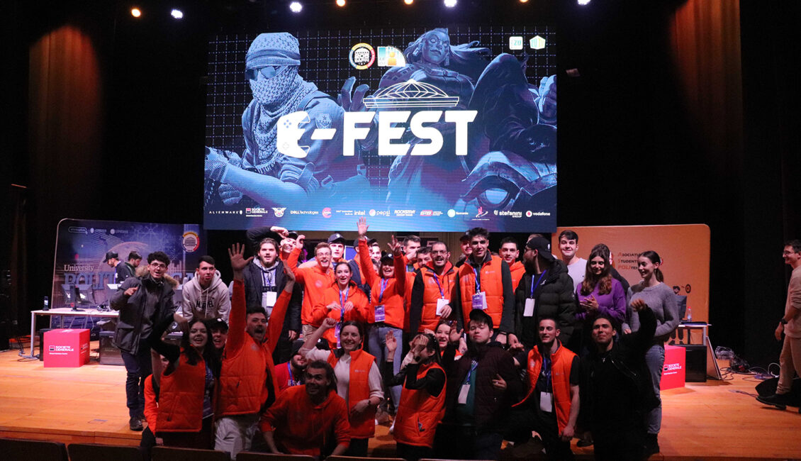 Astăzi este ultima zi a evenimentului de gaming, Poli E-FEST 2025. Gabriel Petrea, director general adjunct Politehnica București: „Astăzi este ziua dedicată celor mai mici”