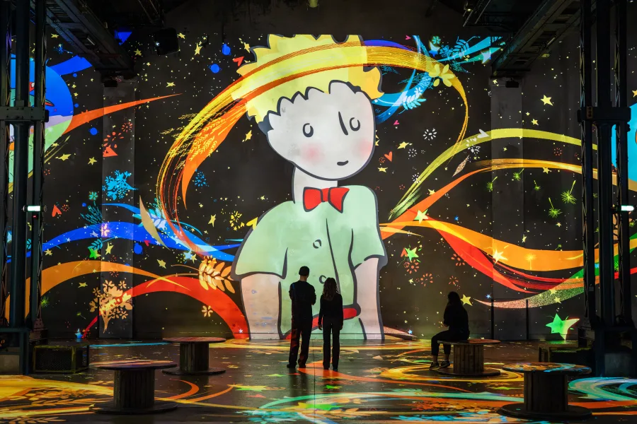 De Paște poți vizita expoziția Micul Prinț la Atelier des Lumière din Paris