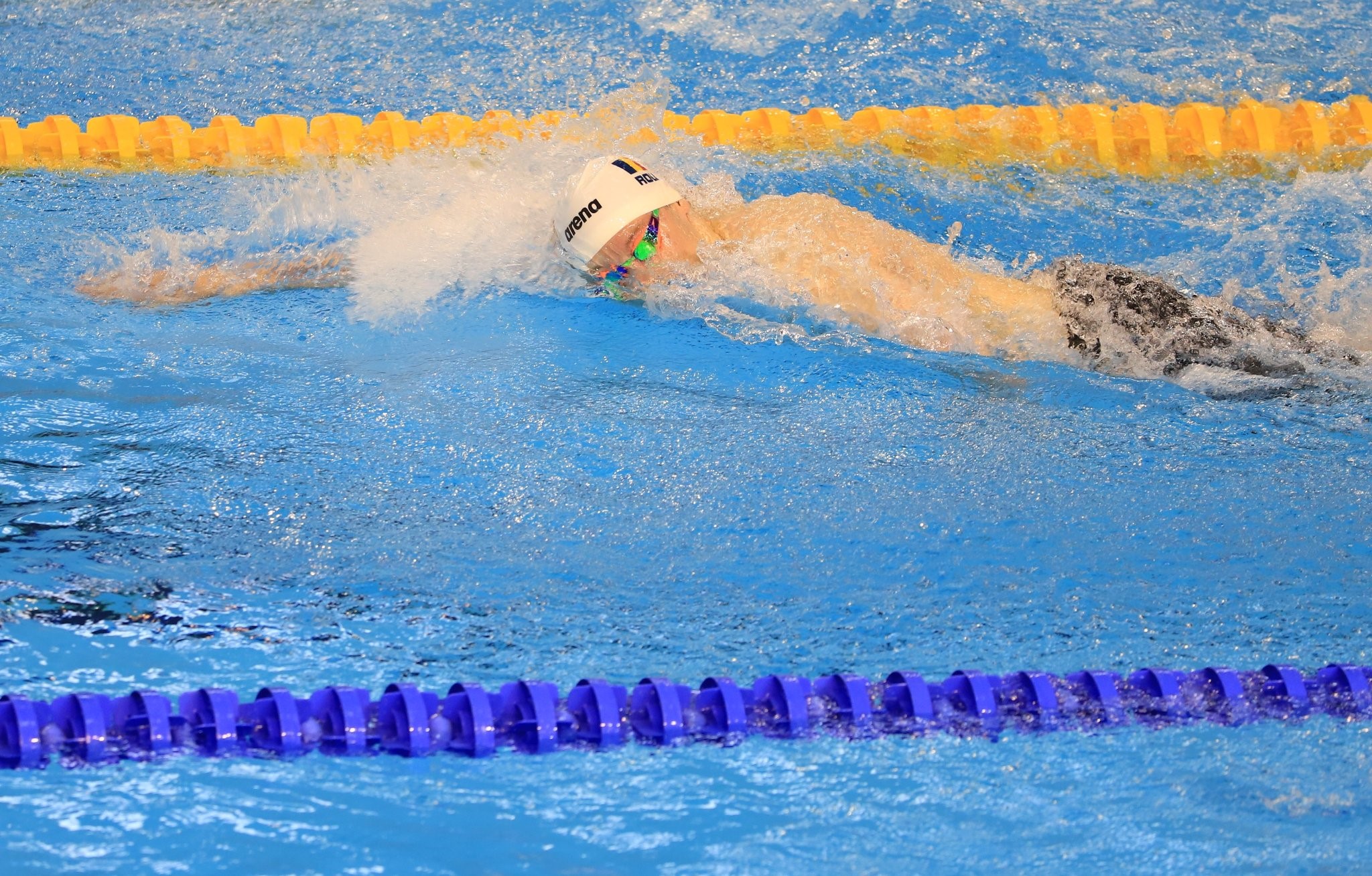Patrick Sebastian Dinu devine campion național la 100m liber, cu un timp de 48,70. David Popovici s-a retras din finală din cauza unor dureri de spate