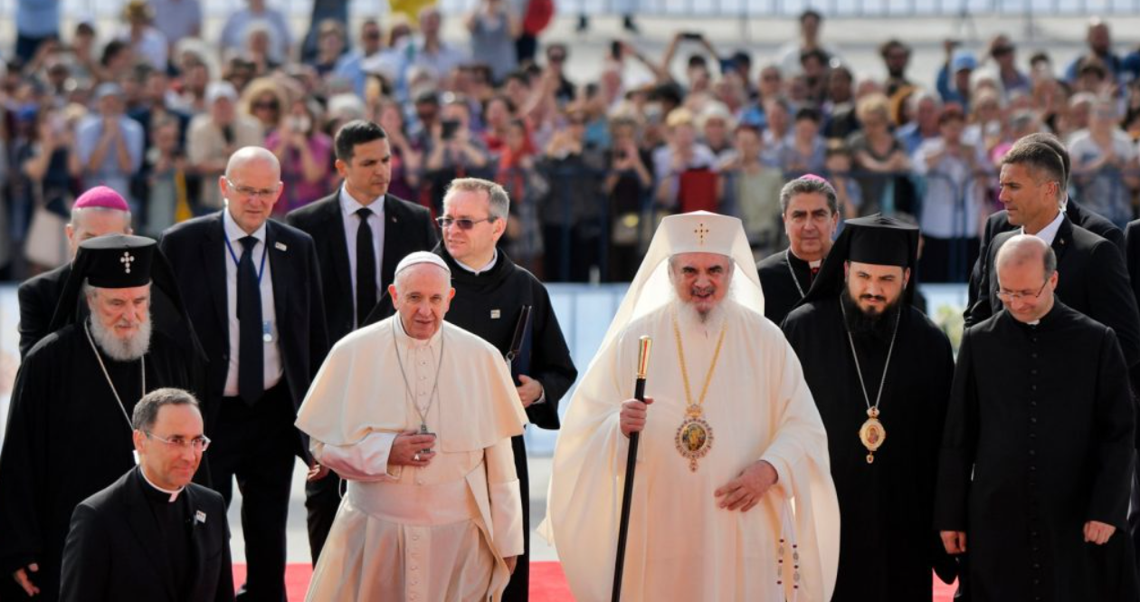Papalitatea reprezintă un simbol al dialogului interconfesional pentru România. Ioan Aurel Pop, Președintele Academiei Române: „Biserica catolică este un reper extrem de important”