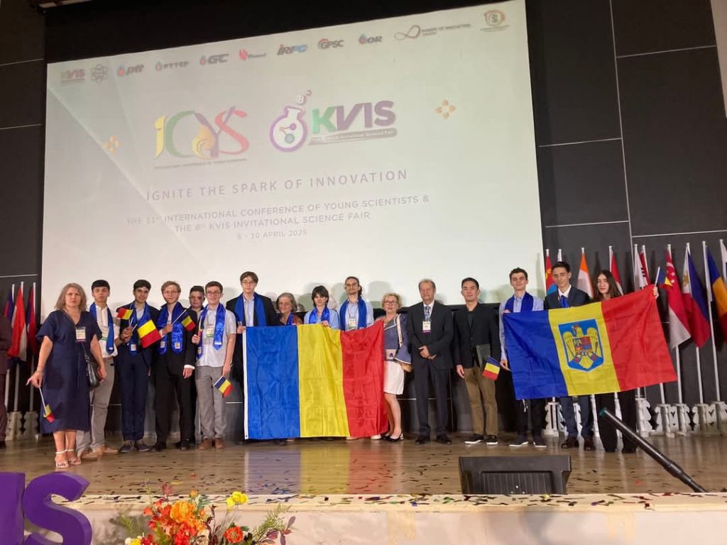 ELEVI ȘI PROFESORI ROMÂNI LA ICYS 2025