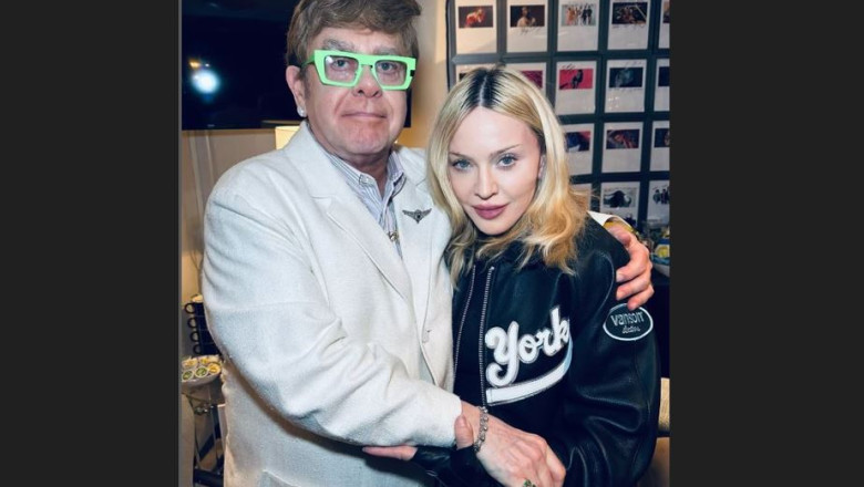 Madonna și Elton John își mai dau o șansă, după 20 de ani în care nu și-au vorbit. Regina Pop a făcut anunțul pe Instragram