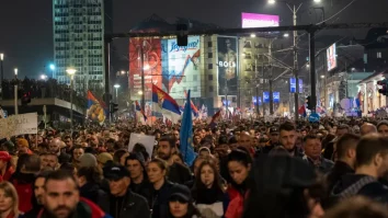 MAE emite atenţionare de călătorie pentru sâmbătă, în Serbia. Miting de amploare în Belgrad şi în alte oraşe mari