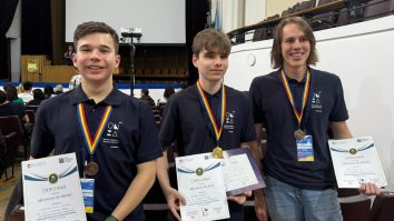 Elevii de la Colegiul Național „Silvania” din Zalău au obținut o medalie de aur și două de bronz la Olimpiada Națională de A.I.